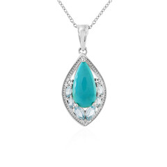 Collana in argento con Turchese Sleeping Beauty