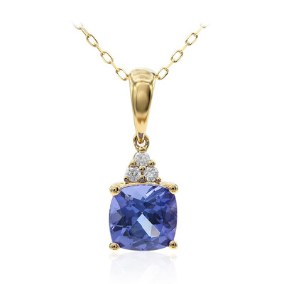 Collana in oro con Tanzanite AAA (CIRARI)
