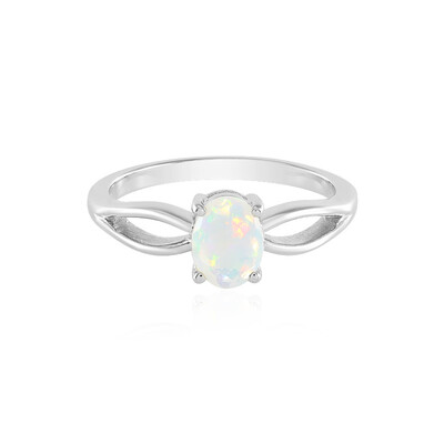 Anello in argento con Opale di Welo