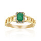 Anello in oro con Smeraldo Zambia AAA