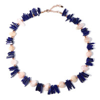 Collana in argento con Ematite Rosa