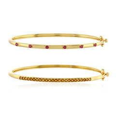 Bracciale in argento con Rubino del Madagascar