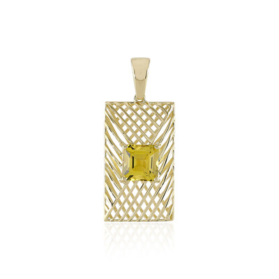 Ciondolo in oro con Berillo Dorato (Ornaments by de Melo)