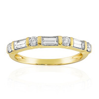 Anello in oro con Diamante IF (D)