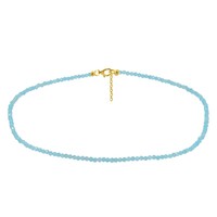Collana in argento con Amazzonite