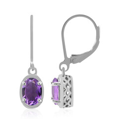 Orecchini in argento con Ametista
