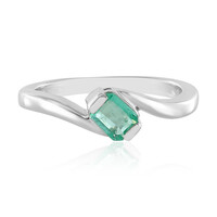Anello in argento con Smeraldo Etiope