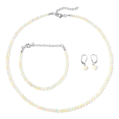 Parure in argento con Opale di Welo