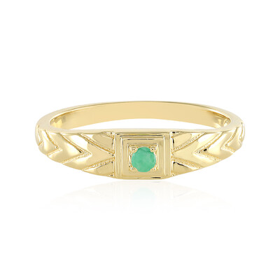 Anello in argento con Smeraldo Socoto