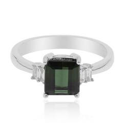 Anello in oro con Tormalina Verde (CIRARI)