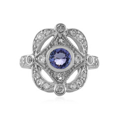 Anello in argento con Tanzanite