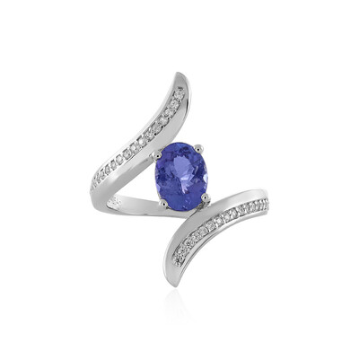 Anello in argento con Tanzanite