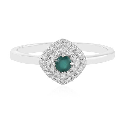 Anello in argento con Grandidierite