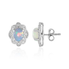Orecchini in argento con Opale di Welo