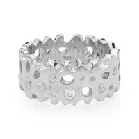 Anello in argento con Zircone