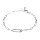 Bracciale in argento con Diamante I3 (I)