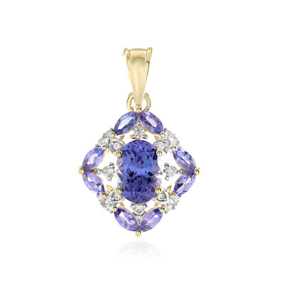 Ciondolo in oro con Tanzanite
