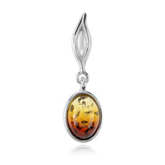 Ciondolo in argento con Ambra Baltica
