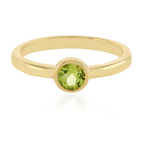 Anello in argento con Peridoto