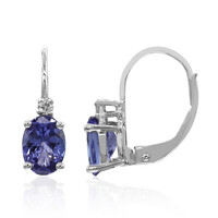 Orecchini in oro con Tanzanite AAA