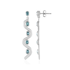 Orecchini in argento con Zircone Ratanakiri