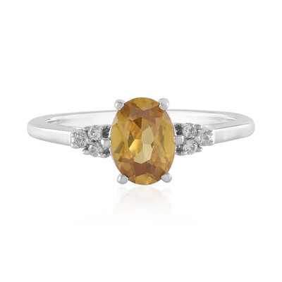 Anello in argento con Zircone Mandarino