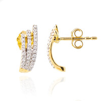 Orecchini in oro con Diamante SI