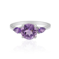 Anello in argento con Ametista