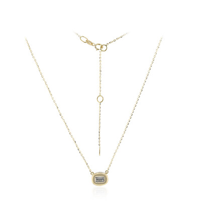 Collana in oro con Diamante IF (D) (Annette)