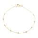 Bracciale in oro con Diamante IF (G) (de Melo)