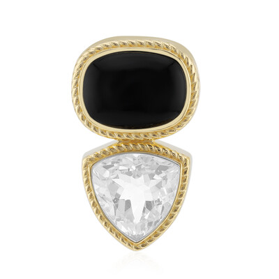 Ciondolo in argento con Onice Nero (MONOSONO COLLECTION)
