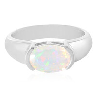 Anello in argento con Opale di Welo