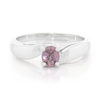 Anello in argento con Zaffiro Ceylon Porpora (non riscaldato)