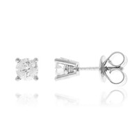 Orecchini in oro con Diamante I1 (H) (CIRARI)