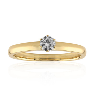 Anello in oro con Diamante SI2 (H)