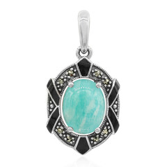 Ciondolo in argento con Amazzonite