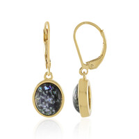 Orecchini in argento con Opale Leopardo