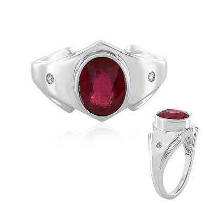 Anello in argento con Rubino Bemainty