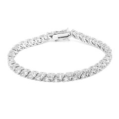 Bracciale in argento con Topazio Bianco