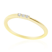 Anello in oro con Diamante I1 (H) (de Melo)