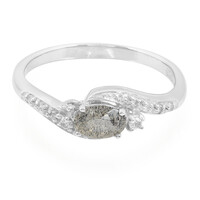Anello in argento con Labradorite