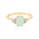 Anello in argento con Opale Paraiba