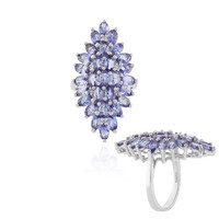 Anello in argento con Tanzanite