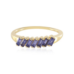 Anello in argento con Iolite