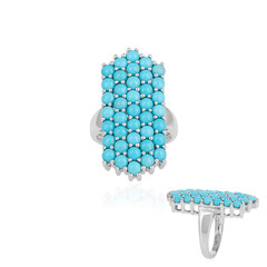 Anello in argento con Turchese Sleeping Beauty