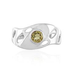 Anello in argento con Berillo Giallo (de Melo)