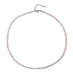 Collana in argento con Kunzite