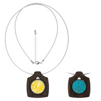 Collana in argento con Quercia Nera