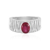 Anello in argento con Rubino Bemainty (SAELOCANA)
