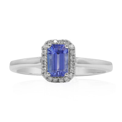 Anello in oro con Tanzanite AAA (CIRARI)